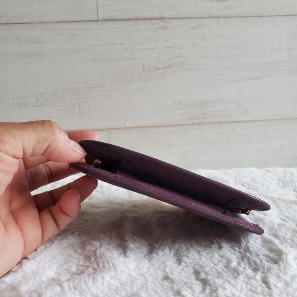 LEVENGER Vintage Made in Spain Kiss Lock Leather Coin Purse - Picture 3 of 5